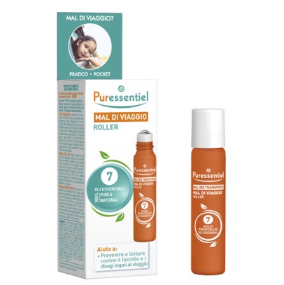 PURESSENTIEL ROLLER MAL DI VIAGGIO 7 OLI ESSENZIALE 5 ML PURESSENTIEL ROLLER MAL DI VIAGGIO 7 OLI ESSENZIALE 5 ML