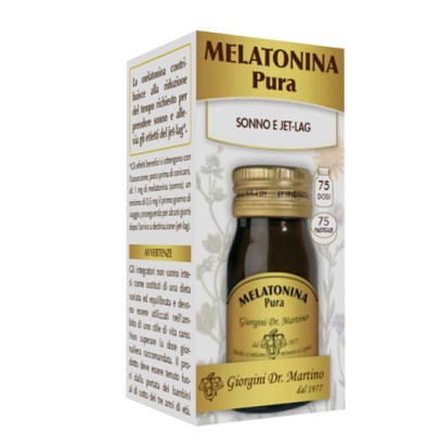 MELATONINA PURA 75 PASTIGLIE MELATONINA PURA 75 PASTIGLIE
