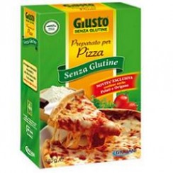 GIUSTO SENZA GLUTINE PREPARATO PIZZA 440 G