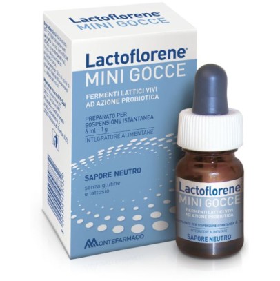 LACTOFLORENE MINI GOCCE 6 ML + BUSTINA DA 1 G LACTOFLORENE MINI GOCCE 6 ML + BUSTINA DA 1 G