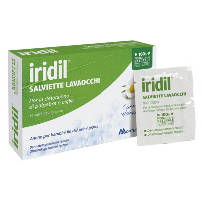 IRIDIL LAVAOCCHI 14 SALVIETTE MONOUSO