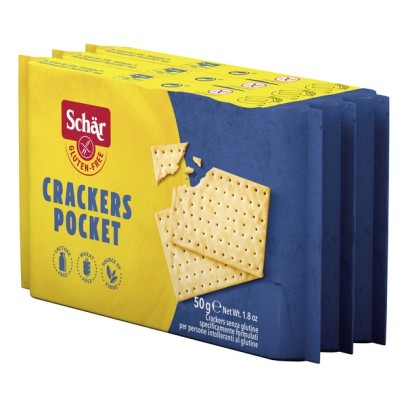 SCHAR CRACKERS POCKET 3 PEZZI 50 G