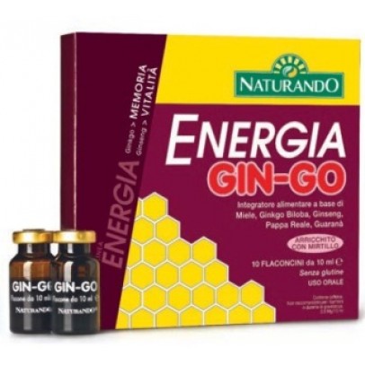 ENERGIA GIN-GO 10 FLACONCINI DA 10 ML