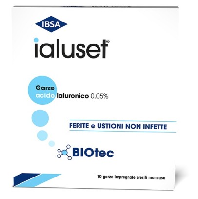 GARZA MEDICATA IALUSET 10X10 CM 10 PEZZI GARZA MEDICATA IALUSET 10X10 CM 10 PEZZI