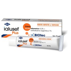 IALUSET PLUS CREMA MEDICAZIONE 25 G