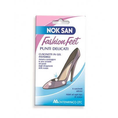 NOK SAN FASHION FEET PUNTI DELICATI 6 PEZZI