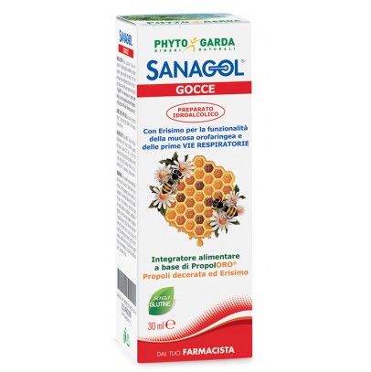 SANAGOL GOCCE PROPOLI ESTRATTO IDROALCOLICO 30 ML