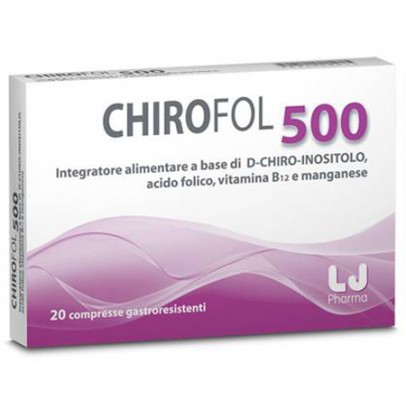 CHIROFOL 500 20 COMPRESSE GASTRORESISTENTI