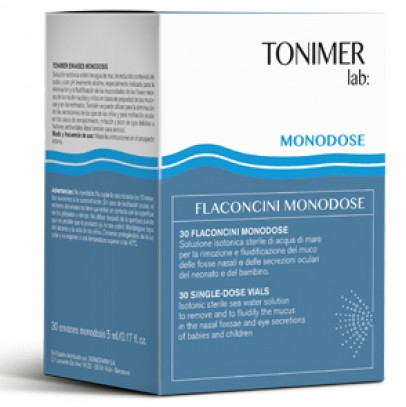 LAVAGGIO NASALE TONIMER LAB FLUIDO MONODOSE 30 FLACONCINI 5ML