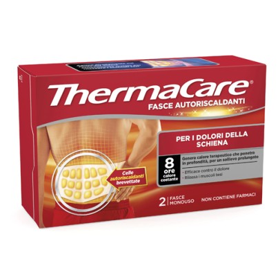 FASCIA AUTORISCALDANTE A CALORE TERAPEUTICO THERMACARE SCHIENA 2 PEZZI FASCIA AUTORISCALDANTE A CALORE TERAPEUTICO THERMACARE SCHIENA 2 PEZZI
