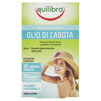 OLIO CAROTA 32 PERLE VEGETALI OLIO CAROTA 32 PERLE VEGETALI