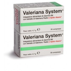 VALERIANA SYSTEM 30 COMPRESSE+30 COMPRESSE