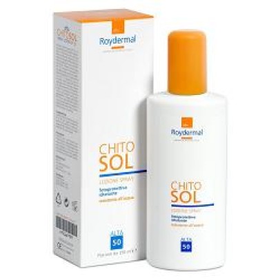 CHITOSOL LOZIONE SPRAY SOLARE FP 50 FLACONE 150 ML