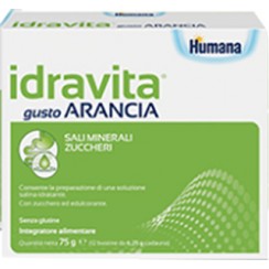 IDRAVITA GUSTO ARANCIA 12 BUSTINE DA 6,25 G