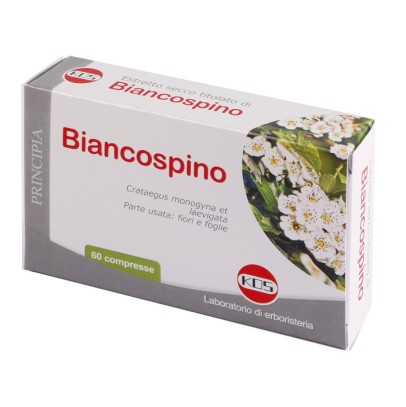 BIANCOSPINO ESTRATTO SECCO 60 COMPRESSE BIANCOSPINO ESTRATTO SECCO 60 COMPRESSE