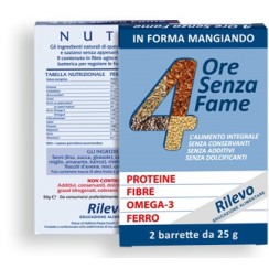RILEVO 4 ORE SENZA FAME 2 BARRETTE 25 G