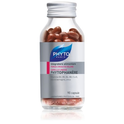 PHYTO PHYTOPHANERE INTEGRATORE ALIMENTARE CAPELLI/UNGHIE 90CAPSULE NUOVA FORMULA ALLO ZINCO