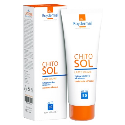 CHITOSOL LATTE SOLARE FP 50 TUBO 125 ML