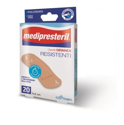 CEROTTO MEDIPRESTERIL RESISTENTI GRANDI 7X3CM 20 PEZZI