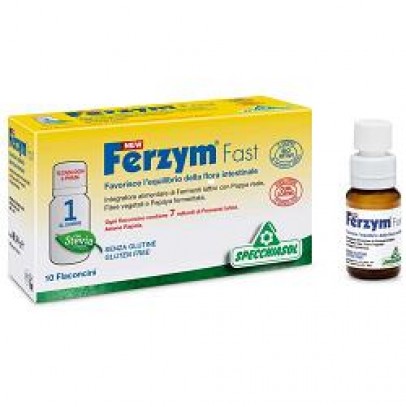 NEW FERZYM FAST 10 FLACONCINI 8 ML