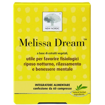 MELISSA DREAM 60 COMPRESSE MELISSA DREAM 60 COMPRESSE