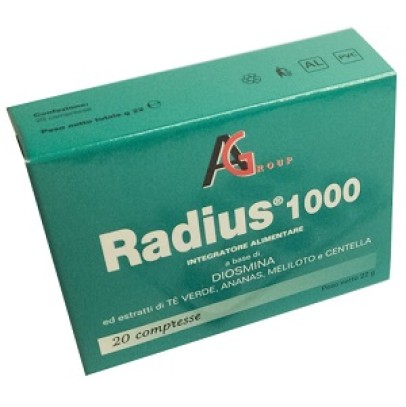 RADIUS 1000 20 COMPRESSE RADIUS 1000 20 COMPRESSE