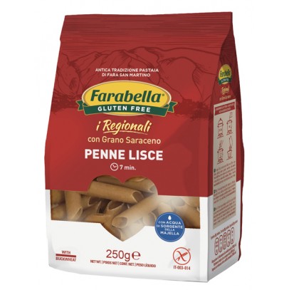 FARABELLA PENNE LISCE GRANO SARACENO 250 G