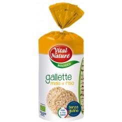 GALLETTE DI MAIS E RISO BIOLOGICHE 135 G