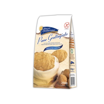 PIACERI MEDITERRANEI PANE GRATTUGGIATO SENZA GLUTINE 250 G