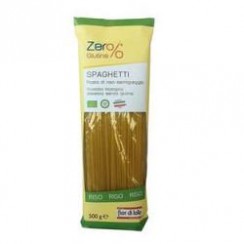 ZERO% GLUTINE SPAGHETTI RISO SEMIGREGGIO SENZA GLUTINE BIO 500 G