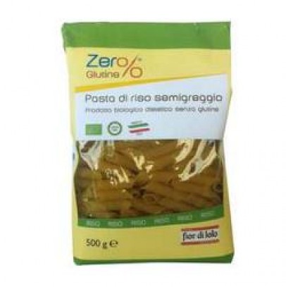 ZERO% GLUTINE PENNE RISONE SEMIGREGGIO SENZA GLUTINE BIO 500G