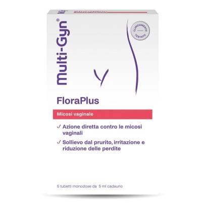 FLORAPLUS MULTI GYN CANDIDOSI VAGINALE 5 TUBETTI X 5 ML