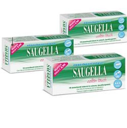 SAUGELLA COTTON TOUCH ASSORBENTI INTERNI MINI 16 PEZZI TAGLIO PREZZO