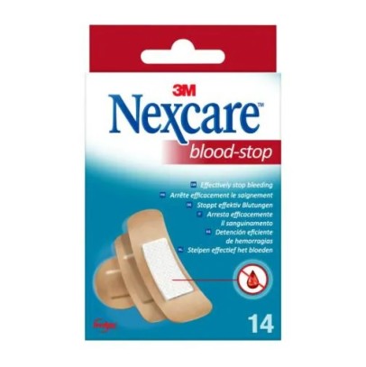 CEROTTO PREPARATO EMOSTATICI NEXCARE BLOOD STOP 14 PEZZI CEROTTO PREPARATO EMOSTATICI NEXCARE BLOOD STOP 14 PEZZI