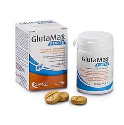 MANGIME COMPLEMENTARE PER CANI GLUTAMAX FORTE BARATTOLO 20 COMPRESSE MANGIME COMPLEMENTARE PER CANI GLUTAMAX FORTE BARATTOLO 20 COMPRESSE