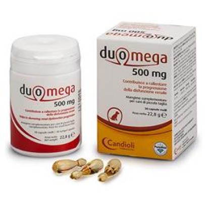 DUOMEGA CANI PICCOLI 30 CAPSULE MOLLI 500 MG DUOMEGA CANI PICCOLI 30 CAPSULE MOLLI 500 MG