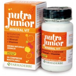 NUTRA JUNIOR MINERAL VITAMINE 30 COMPRESSE 45 G