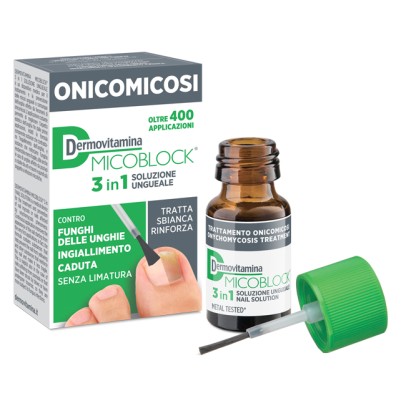 DERMOVITAMINA MICOBLOCK SOLUZIONE UNGUEALE PER TRATTAMENTO ONICOMICOSI 7 ML