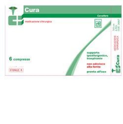 CURA MEDICAZIONE STERILE 8X15CM 6 PEZZI CURA MEDICAZIONE STERILE 8X15CM 6 PEZZI