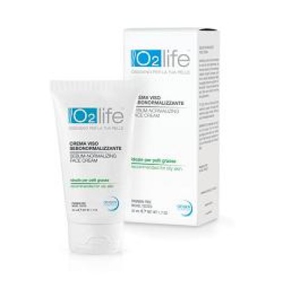 O2LIFE CREMA VISO SEBONORMALIZZANTE 50 ML