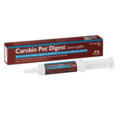 CAROBIN PET DIGEST PASTA APPETIBILE 30 G CAROBIN PET DIGEST PASTA APPETIBILE 30 G
