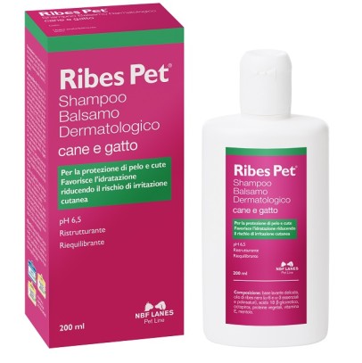 RIBES PET SHAMPOO BALSAMO FLACONE 200 ML RIBES PET SHAMPOO BALSAMO FLACONE 200 ML