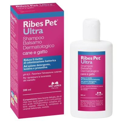 RIBES PET ULTRA SHAMPOO DERMATOLOGICO FLACONE 200 ML RIBES PET ULTRA SHAMPOO DERMATOLOGICO FLACONE 200 ML