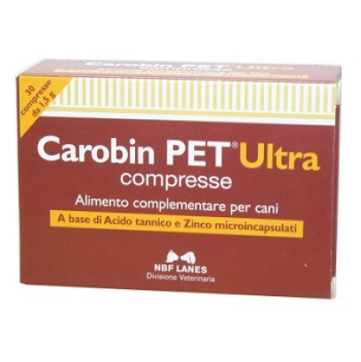 CAROBIN PET ULTRA BLISTER 30 COMPRESSE APPETIBILI CAROBIN PET ULTRA BLISTER 30 COMPRESSE APPETIBILI