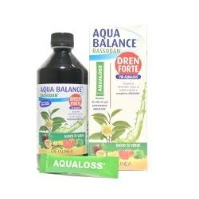 AQUA BALANCE RASSODAN DREN FORTE GUSTO T VERDE 500 ML DIETALINEA + AQUALOSS 2,8 G AQUA BALANCE RASSODAN DREN FORTE GUSTO T VERDE 500 ML DIETALINEA + AQUALOSS 2,8 G