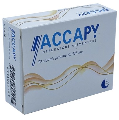 ACCAPY 30 CAPSULE DA 375 MG ACCAPY 30 CAPSULE DA 375 MG