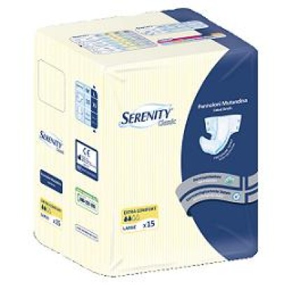 PANNOLONE A MUTANDINA SERENITY CLASSIC ALOE EXTRACOMFORT LARGE 15 PEZZI FARMABILITY PANNOLONE A MUTANDINA SERENITY CLASSIC ALOE EXTRACOMFORT LARGE 15 PEZZI FARMABILITY