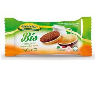 FARABELLA BIS BISCOTTI CON CREMA AL LATTE 70 G