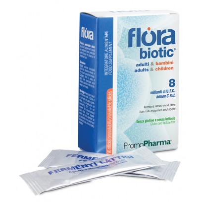 FLORA 8 10 STICK OROSOLUBILI ADULTI E BAMBINI