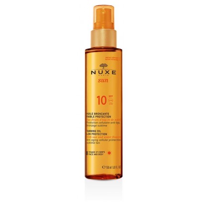 NUXE SUN HUILE BRONZANTE SPF10*